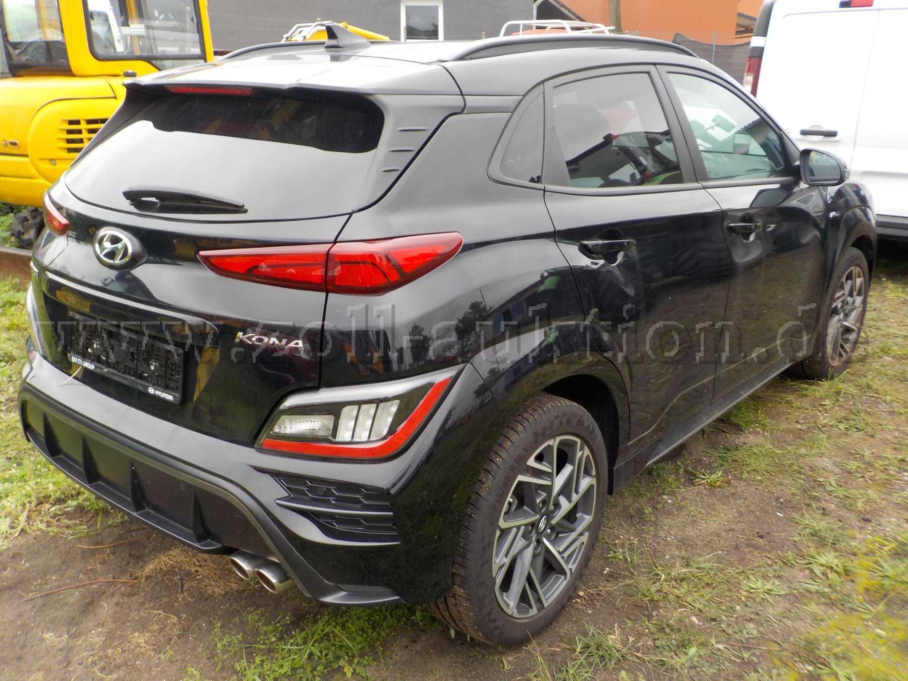 Heck- und Seitenansicht Hyundai