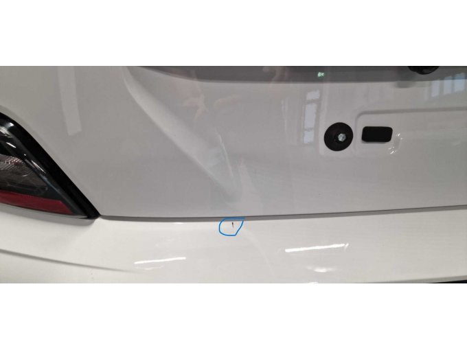 Ansicht Lackschaden hinten