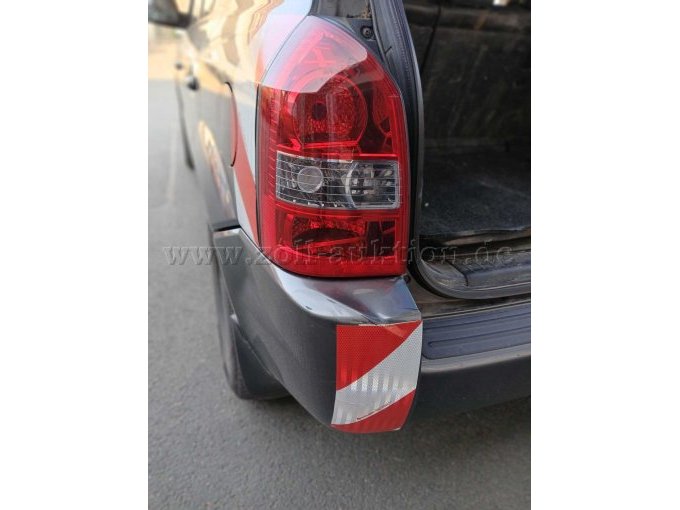 Hyundai Tucson AWD Beule Stoßstangenecke hinten links