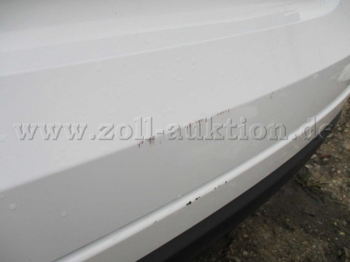 Kratzer/Schrammen am Heckstoßfänger