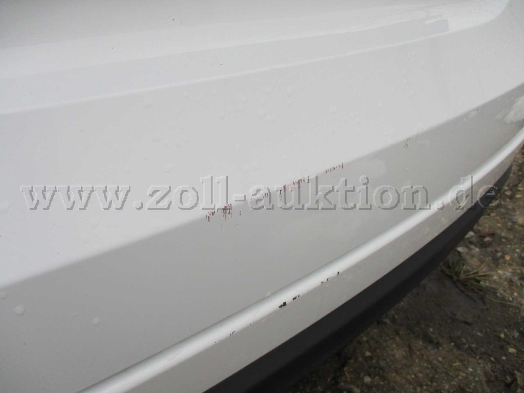 Kratzer/Schrammen am Heckstoßfänger