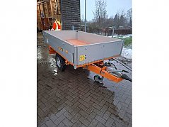 Hydraulik für Kippanschluss, Stützrad, Handbremse