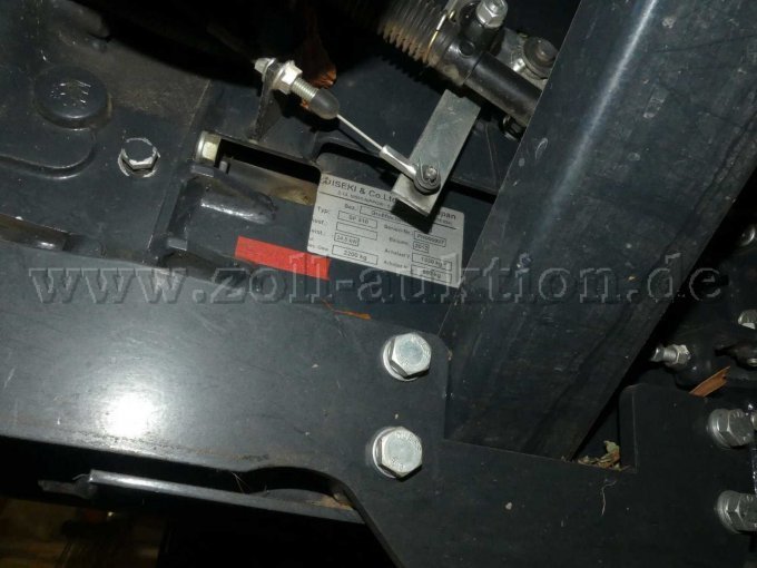 Ansicht VIN und Typschild