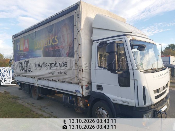 1 IVECO Eurocargo 75E18 Teileträger / Defekt/ Ersatzteilspender – foto 4 – kavel bij Zoll-Auktion, Mittenwalde