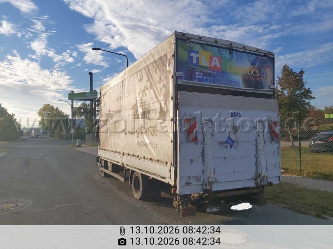 1 IVECO Eurocargo 75E18 Teileträger / Defekt/ Ersatzteilspender – foto 2 – kavel bij Zoll-Auktion, Mittenwalde