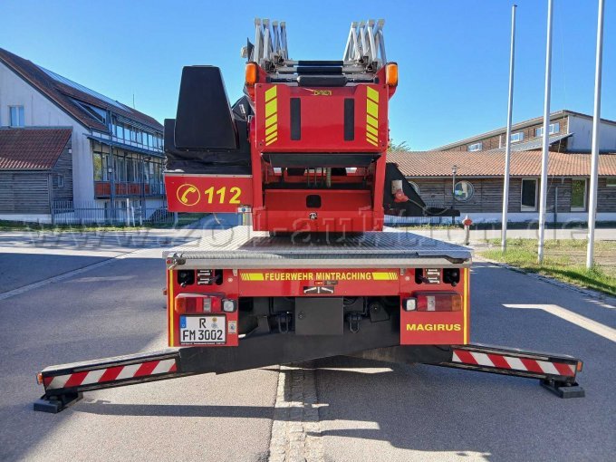 abgestütztes Fahrzeug