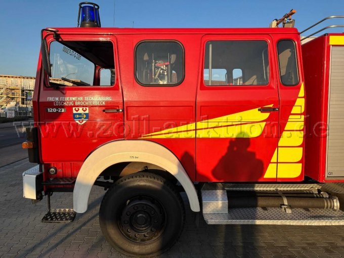 Seitenansicht Kabine links