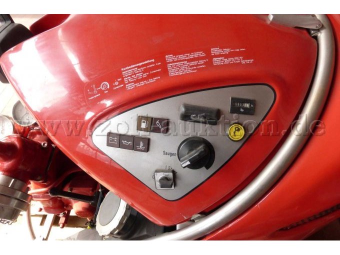 IVECO Magirus Tragkraftspritze / Bedienelemente