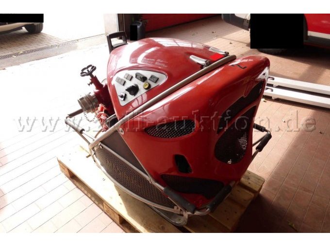 IVECO Magirus Tragkraftspritze / Rückansicht