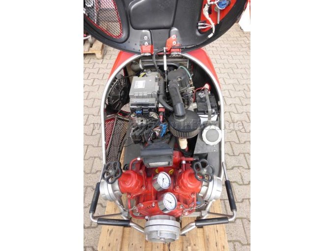 IVECO Magirus Tragkraftspritze TS 8/8 / Innenansicht