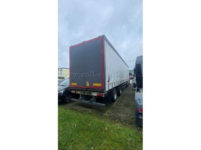 Anhänger + Auflieger hinten