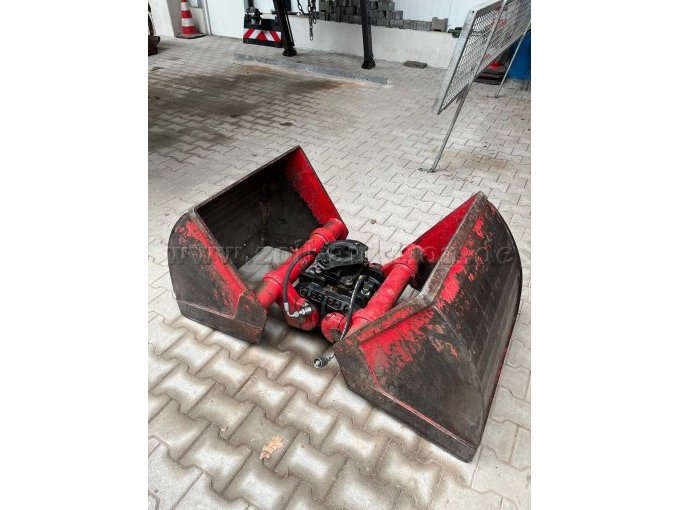 Ansicht: Zweischalengreifer, abgebaut