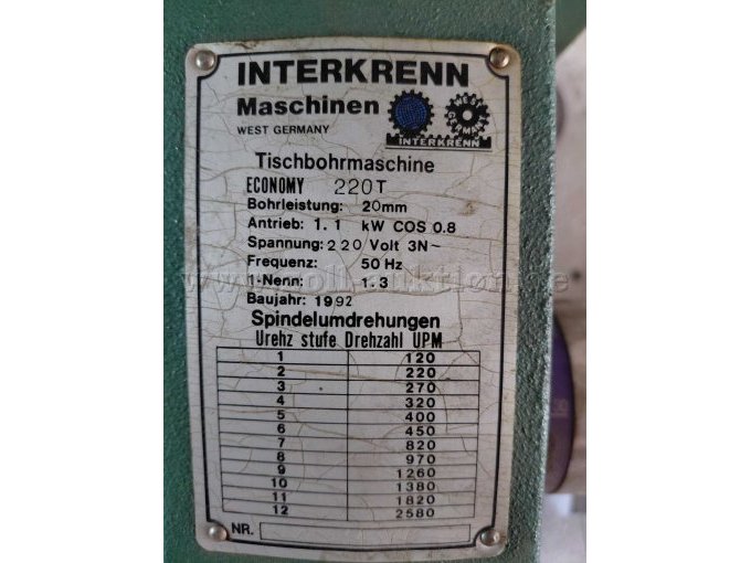 Tischbohrmaschine