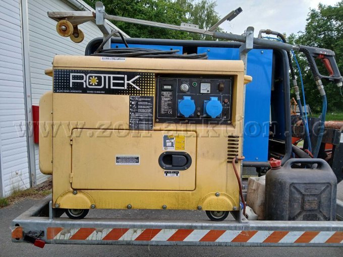 Stromgenerator mit Anschlüssen