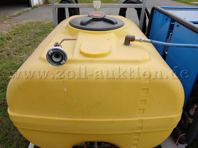Wassertank-1000 Liter
 C-Rohr anschluss