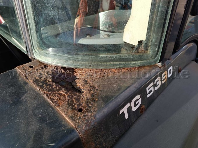 beschädigte Stelle 2