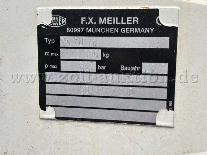 Typenschild Aufbau