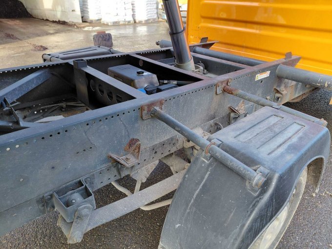 Ansicht Bereich Rahmen und Hinterachse Rechts