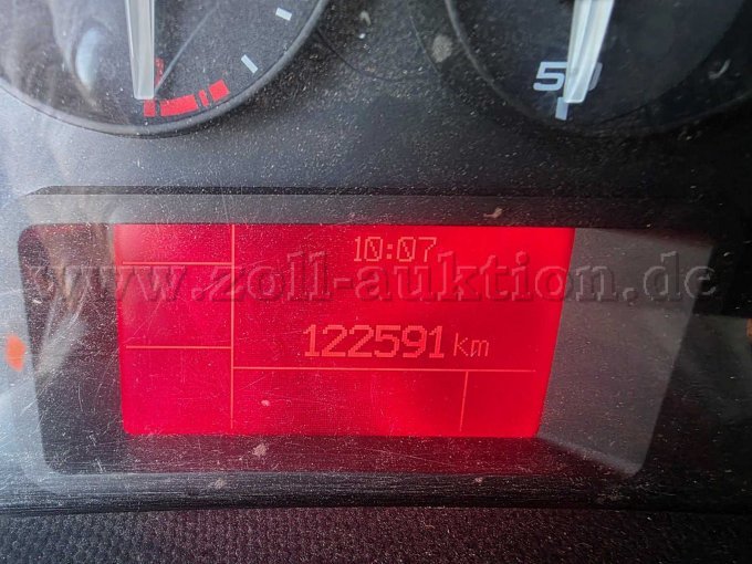 Iveco Daily Erdgas NG Doka/Pritsche, Kilometerstand Ansicht