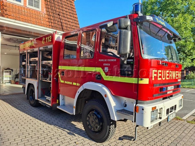 1 Iveco Magirus, Typ FF135 E, Löschgruppenfahrzeug LF 16/12 – foto 3 – kavel bij Zoll-Auktion, Börnsen