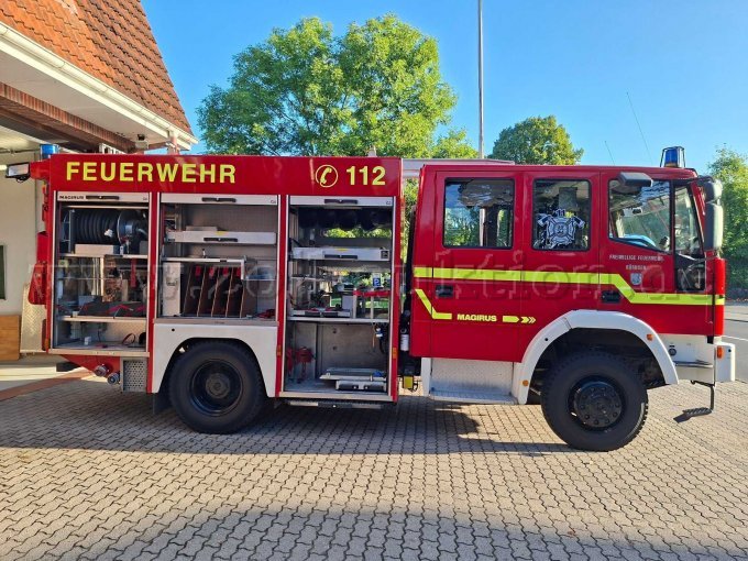 1 Iveco Magirus, Typ FF135 E, Löschgruppenfahrzeug LF 16/12 – foto 2 – kavel bij Zoll-Auktion, Börnsen