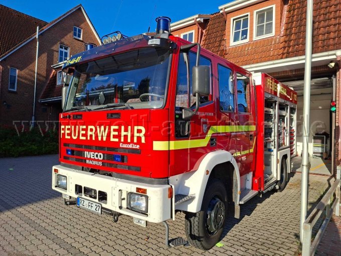1 Iveco Magirus, Typ FF135 E, Löschgruppenfahrzeug LF 16/12 – kavel bij Zoll-Auktion, Börnsen