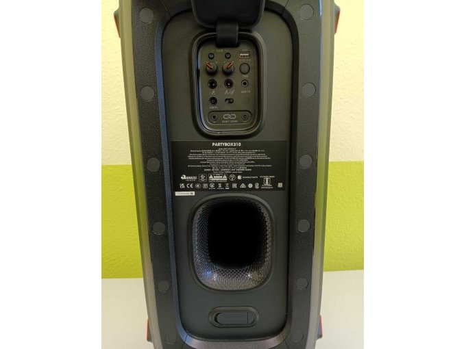 JBL Partybox Anschlüsse
