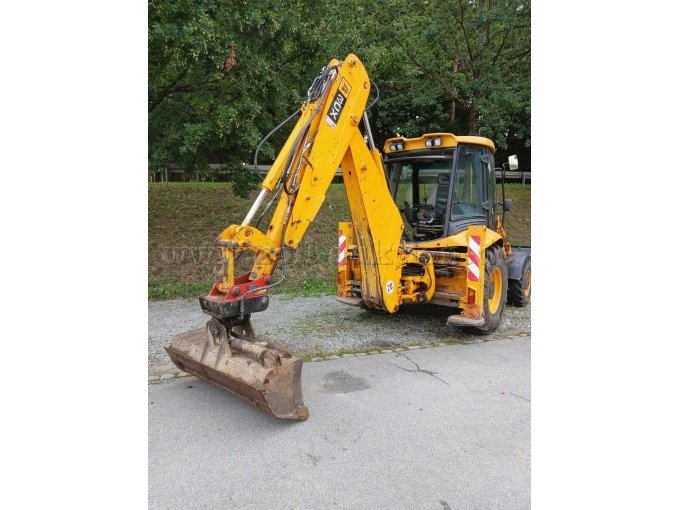 JCB Baggerlader Ansicht hinten
