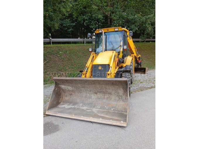JCB Baggerlader Ansicht vorne