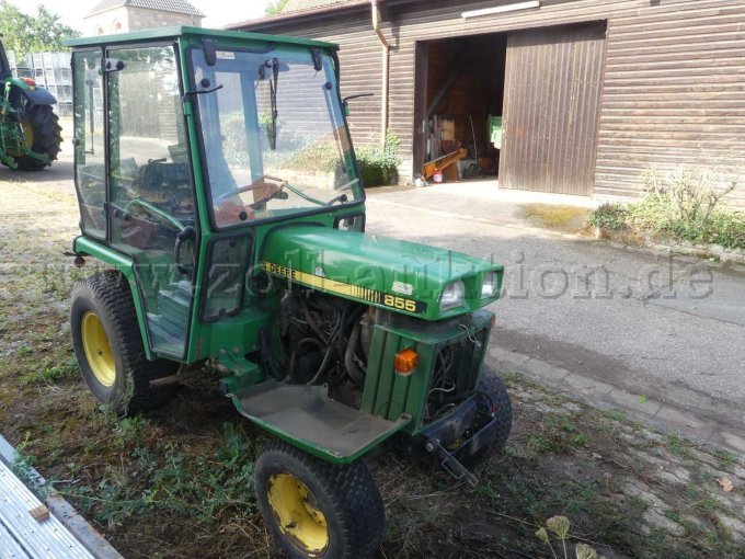 1 JOHN DEERE (USA) 855 Zugmaschine.Ackerschlepper*Ersatzteilträger – foto 2 – kavel bij Zoll-Auktion, Siebeldingen