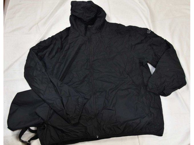 1 schwarze Regenjacke „Oklahoma“