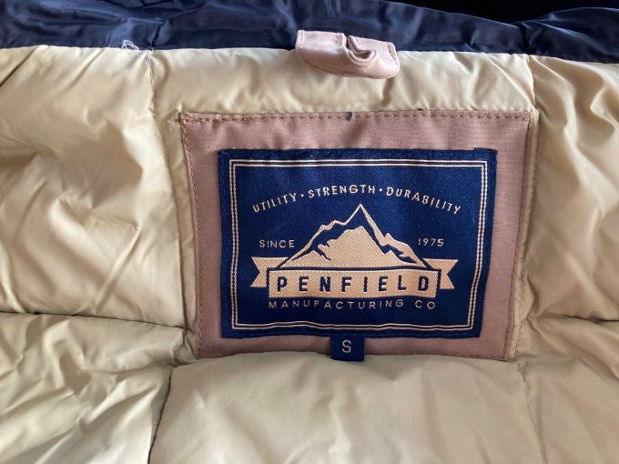 Innenlabel mit Größenangabe