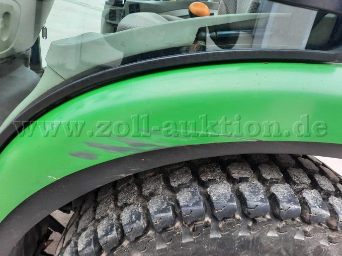 Beschädigung Kotflügel links