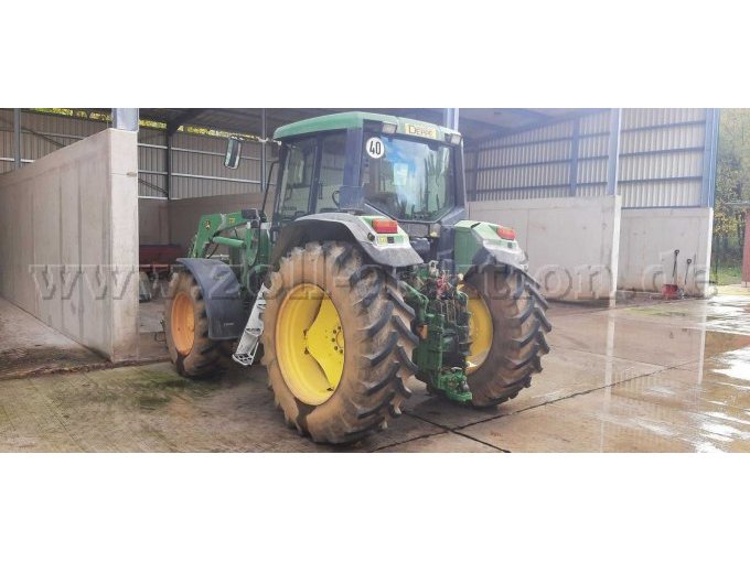 Traktor (Ansicht: links, hinten)