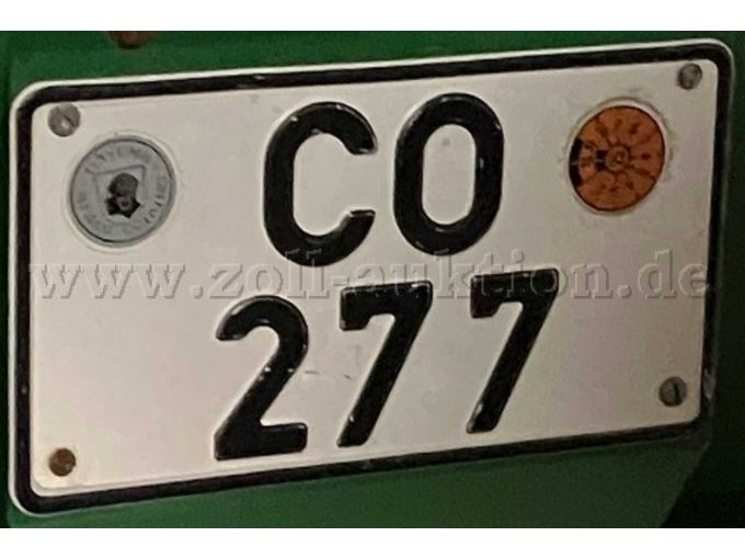 Nummernschild