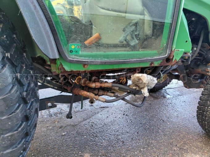 Hydraulikleitungen Rechts