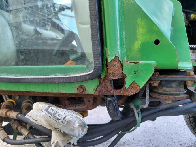 Rostschäden Fahrerkabine Rechts Unten