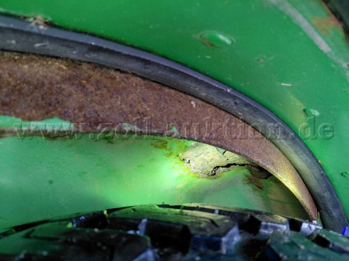 Rostschäden Radkasten Rechts