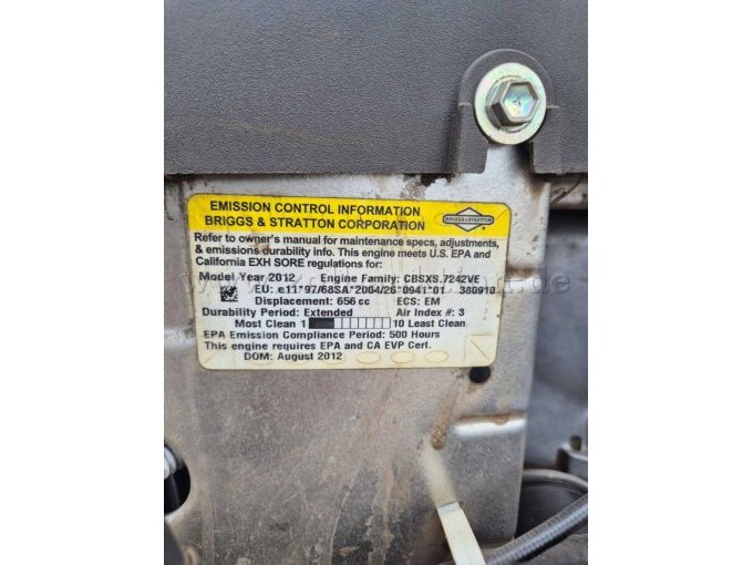 1 John Deere X155R Rasentraktor mit Mähwerk inklusive Zubehör – foto 6 – kavel bij Zoll-Auktion, Herzberg