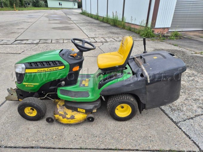 1 John Deere X155R Rasentraktor mit Mähwerk inklusive Zubehör – foto 3 – kavel bij Zoll-Auktion, Herzberg