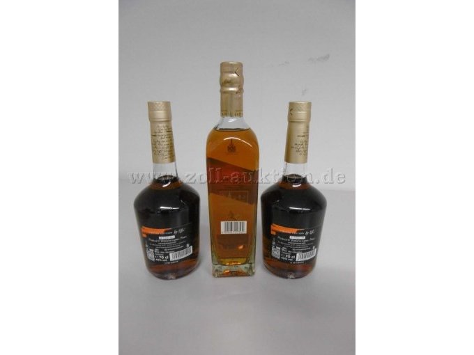 Detailansicht der Flaschen ohne Verpackung von hinten