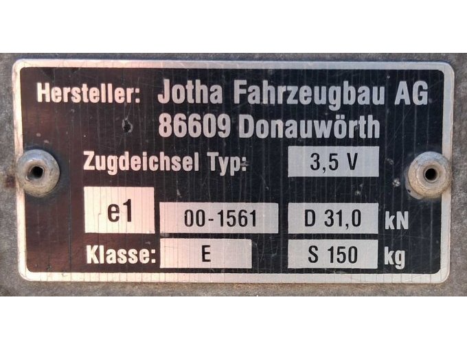 Herstellernachweis