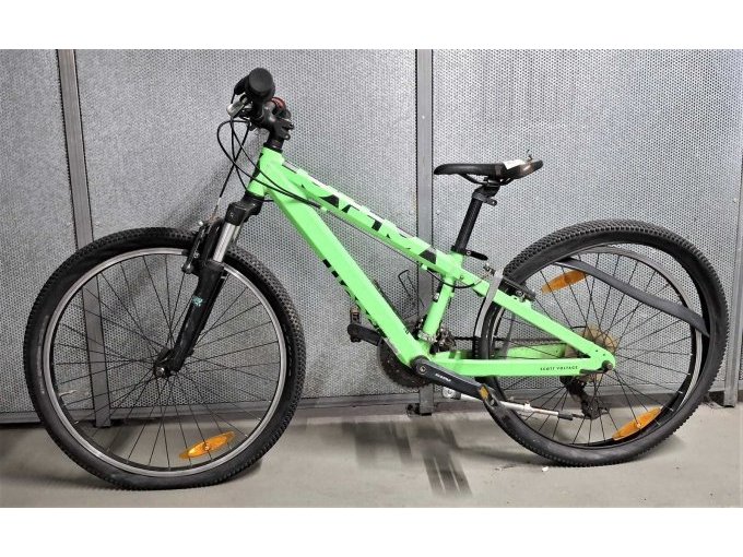 1 MTB voor jongeren, Scott Voltage JP24, felgroen, 21 versnellingen, 24”, RH27 – foto 2 – kavel bij Zoll-Auktion, Frankfurt am Main