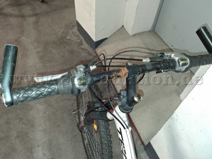 Jugend Mountainbike weis Lenker