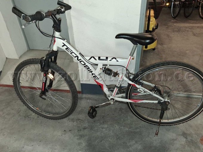 Jugend Mountainbike weis Seite