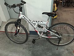 Jugend Mountainbike weis Seite