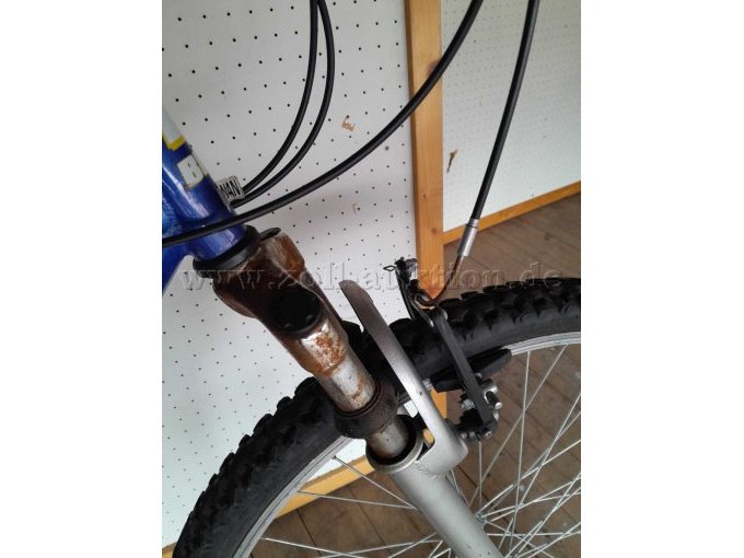 Federgabel mit Flugrost