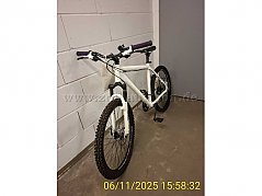 Mountainbike weiß 26 Zoll vorne