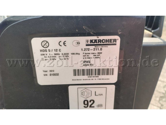 Detailansicht Typenschild