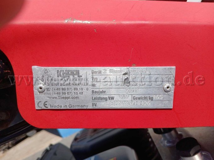 1 Köppl 2-Rad-Traktor, Typ CC 14-2 – foto 7 – kavel bij Zoll-Auktion, Bayreuth